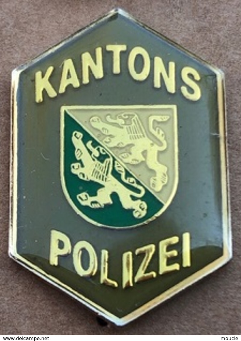 POLICE CANTON DE THURGOVIE - POLIZEI KANTONS THURGAU - LIONS - LÖWEN - SUISSE - SCHWEIZ - SWITZERLAND  -  (24) - Polizia