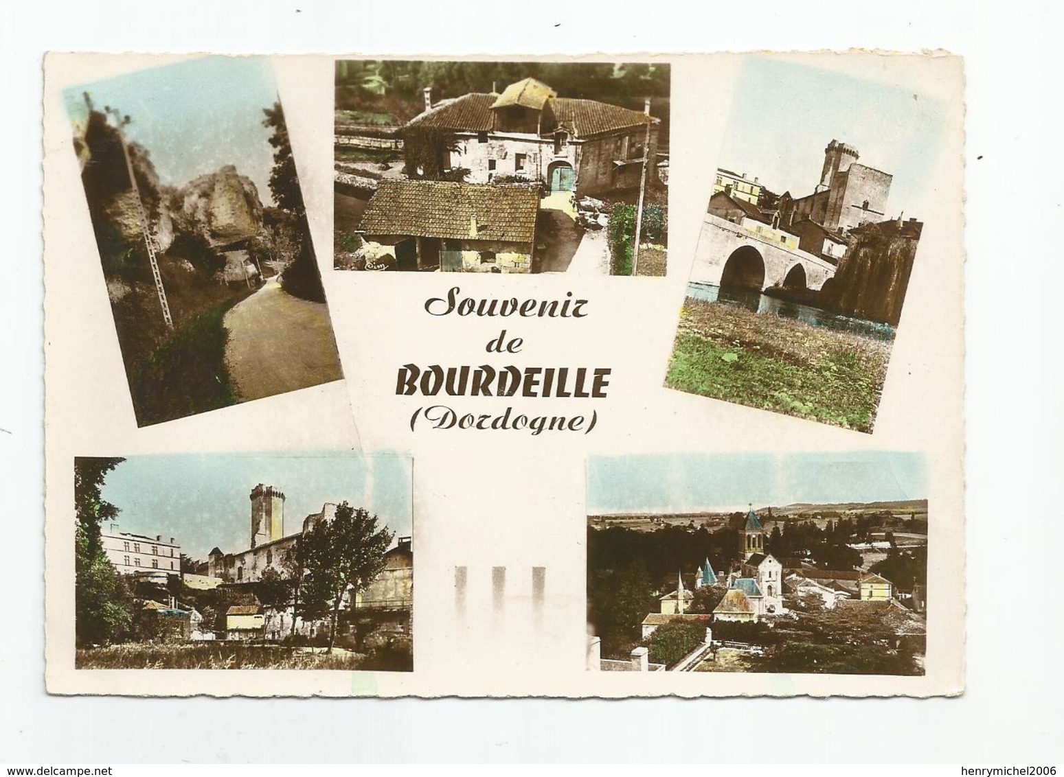 24 Dordogne Souvenir De Bourdeille - Autres & Non Classés