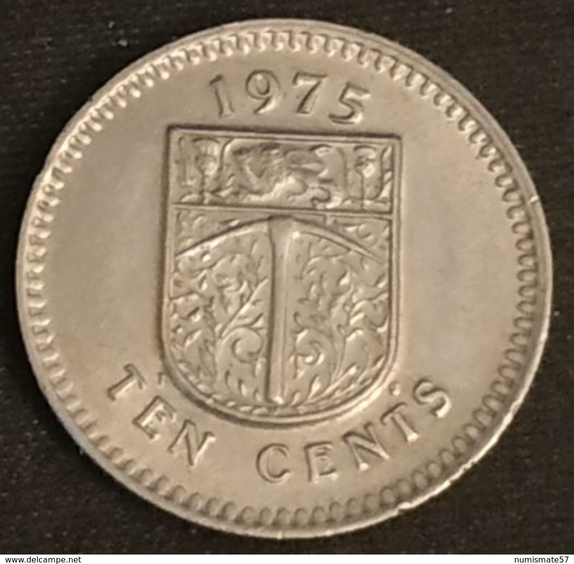 RHODESIE - RHODESIA - 10 CENT 1975 - KM 14 - Rhodesia