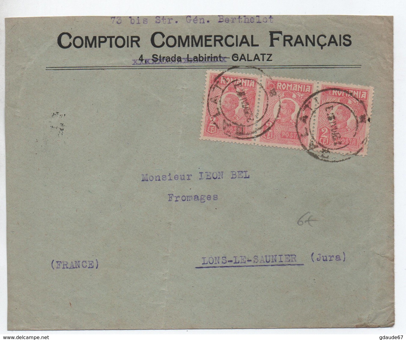 1946 - ENVELOPPE RECOMMANDEE De LISBOA Pour NICE - Postmark Collection