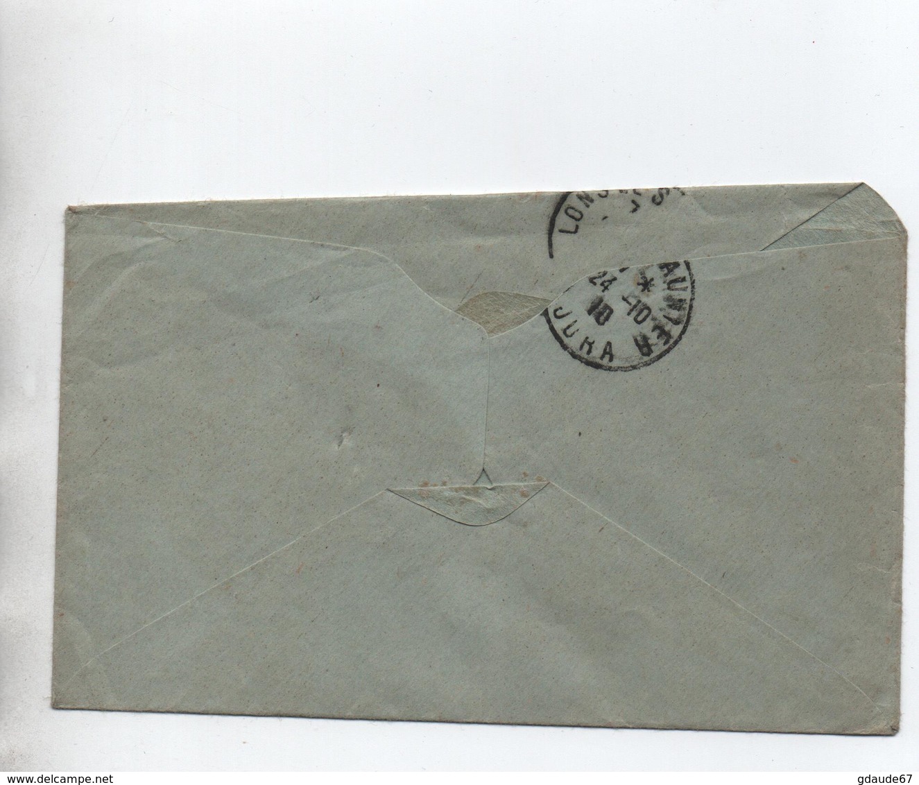 1910 - ENVELOPPE De COLCHESTER Pour LONS LE SAUNIER (JURA) - Storia Postale