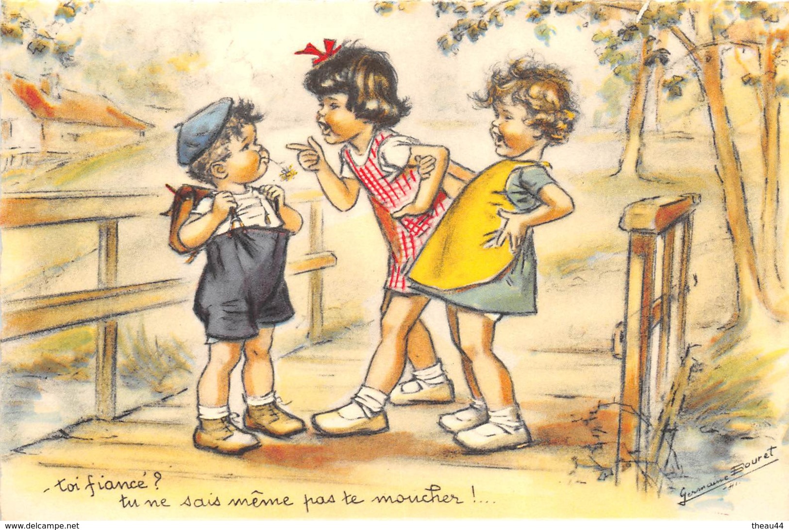 ¤¤    -    Illustrateur " Germaine BOURET "  -  Enfants , Garçon Et Filles -   ¤¤ - Bouret, Germaine