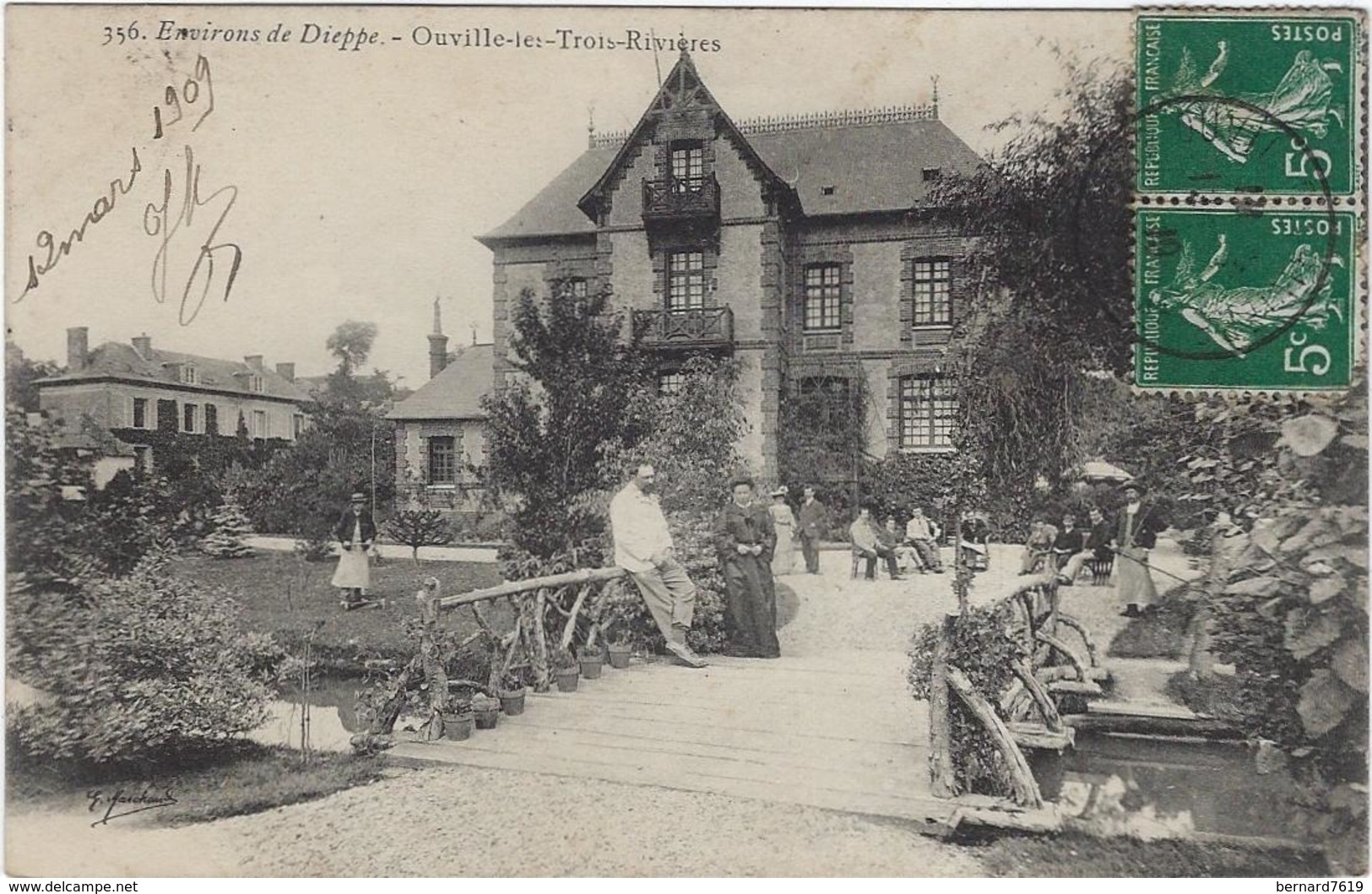 76  Ouville Les Trois Rivieres  Environs De Dieppe - Ourville En Caux