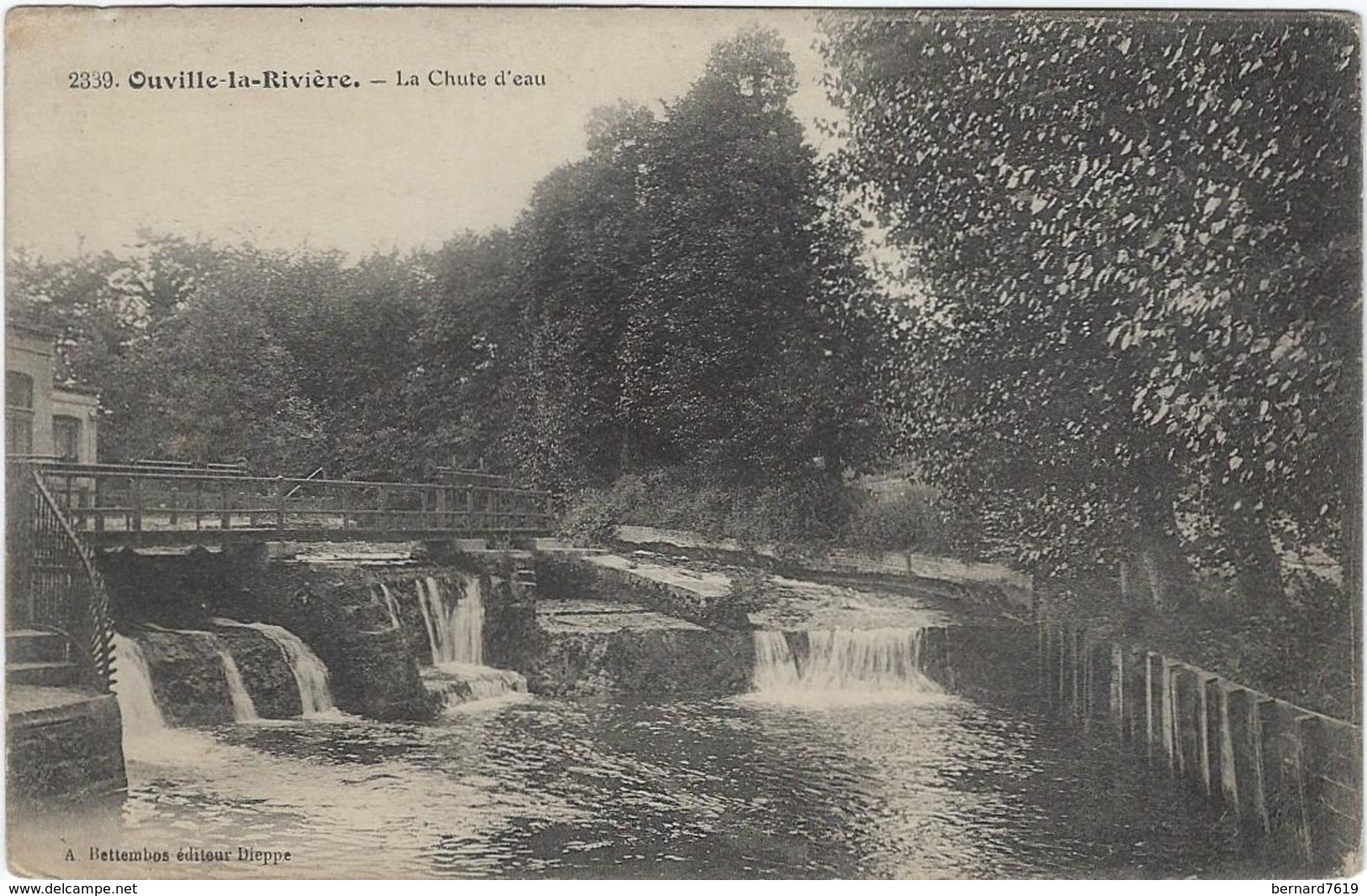 76  Ouville La Riviere La Chute D'eau - Ourville En Caux