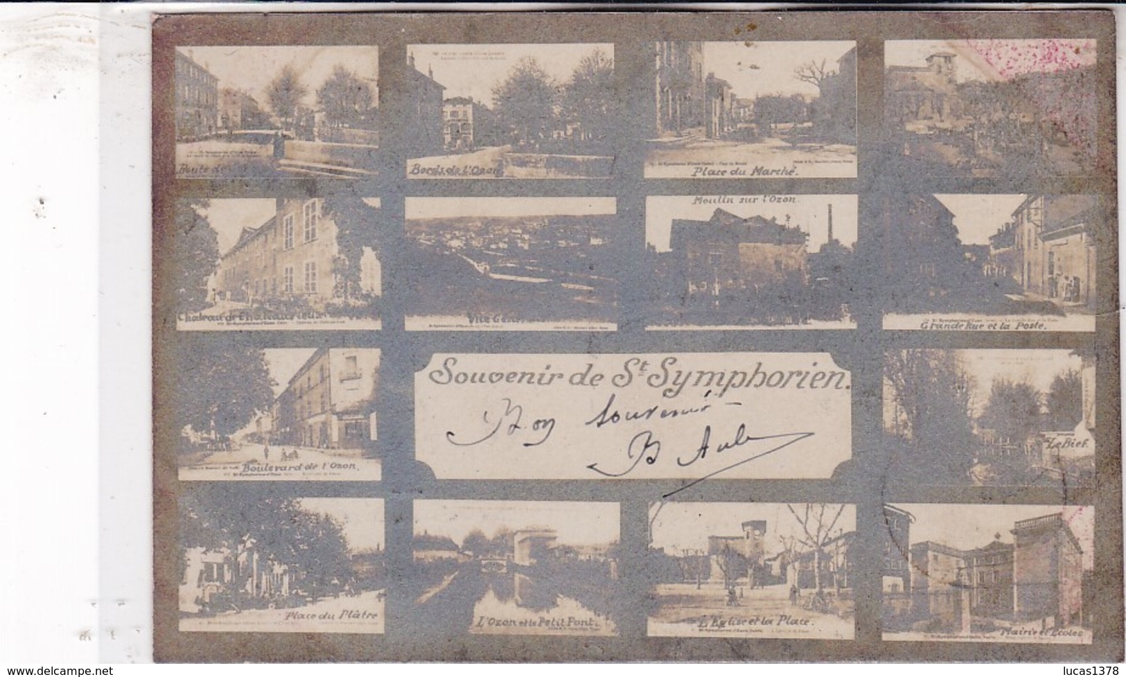 69 / SOUVENIR DE ST SYMPHORIEN / CIRC 1906 - Saint-Symphorien-sur-Coise