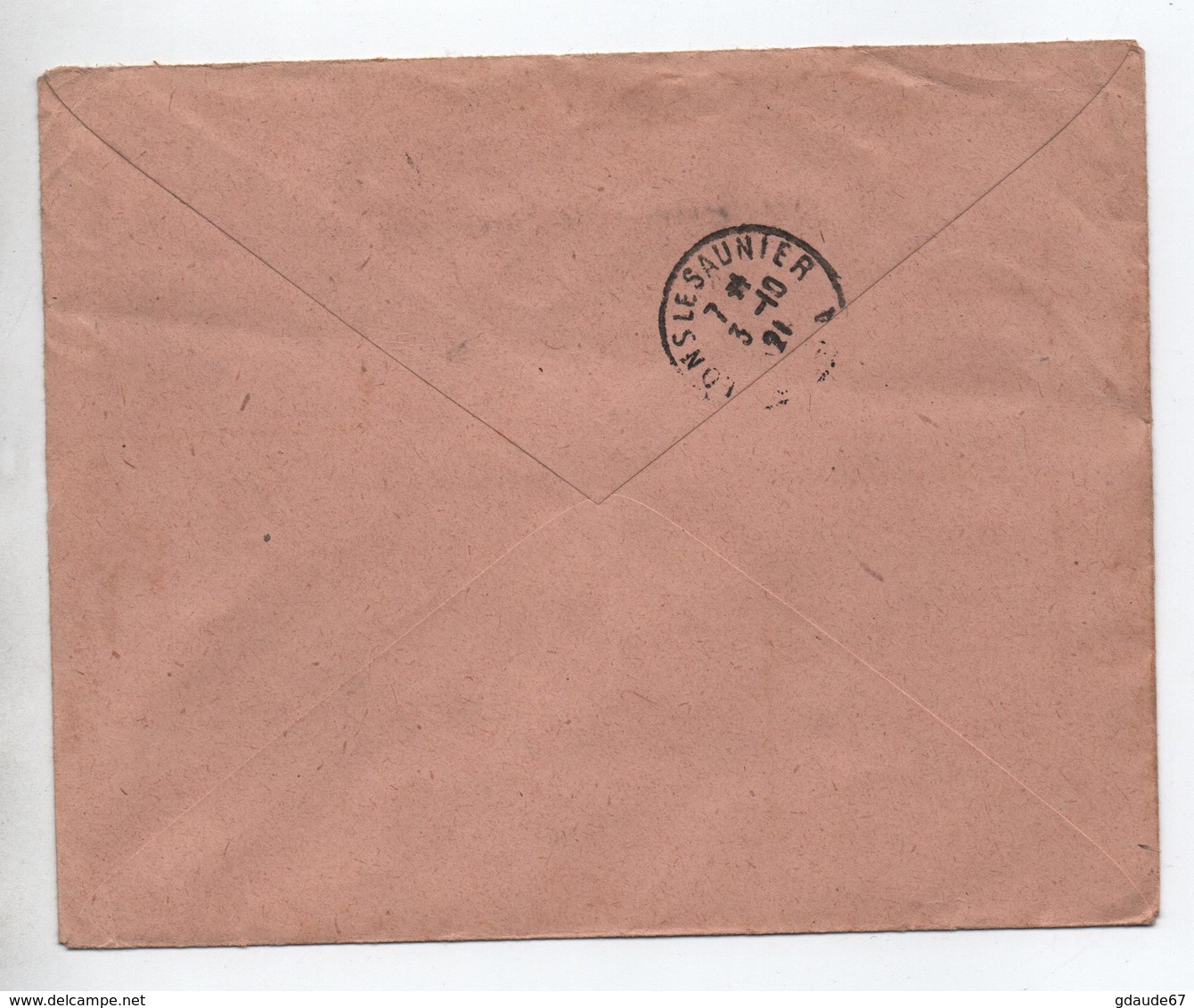 1921 - ENVELOPPE De MARIANSKE LAZNE MARIENBAD Pour LONS LE SAUNIER (JURA) Avec 2 BLOC X5 - Covers & Documents