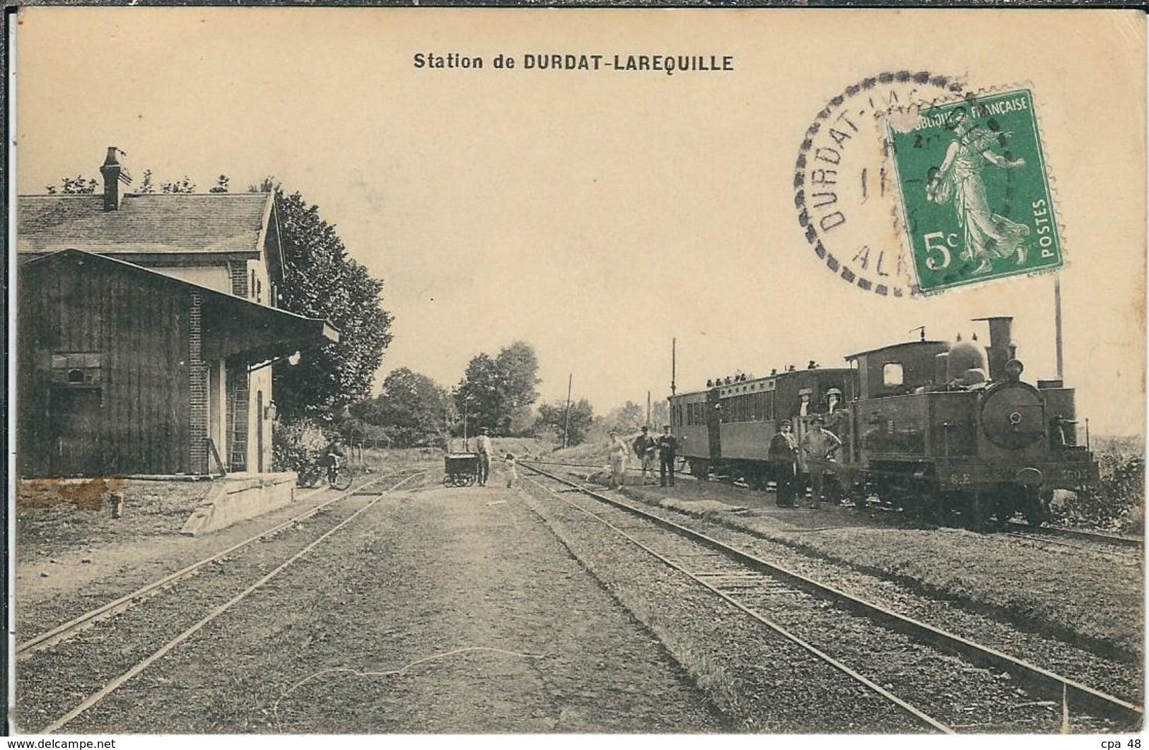 ALLIER : Durdat- Larequille, La Station... Rare... - Other & Unclassified