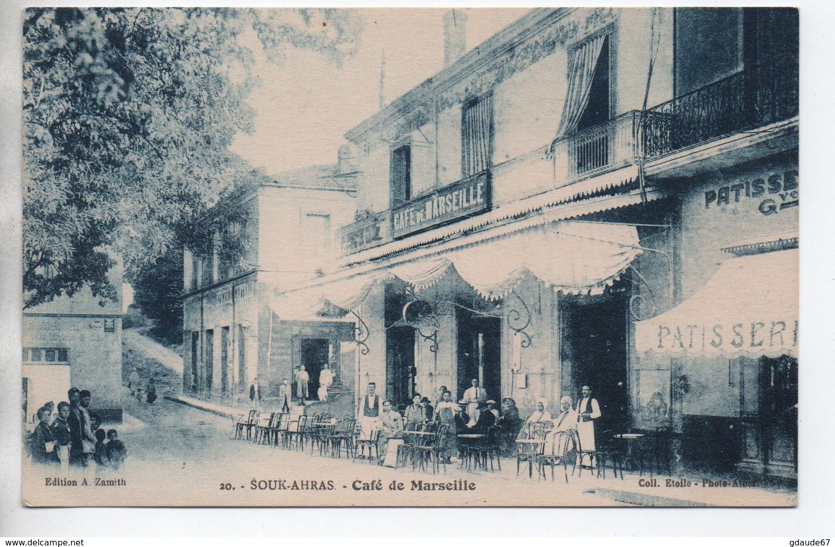 SOUK AHRAS (ALGERIE) - CAFE DE MARSEILLE - Souk Ahras