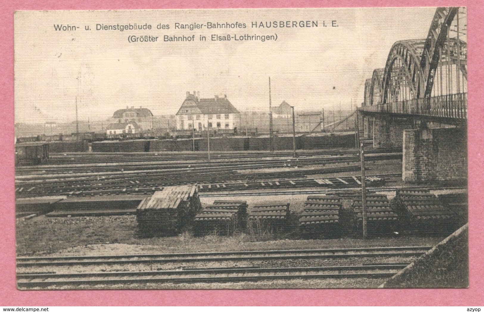 67 - SOUFFELWEYERSHEIM - Bahnhof HAUSBERGEN - Gare De Triage - Pont - Autres & Non Classés