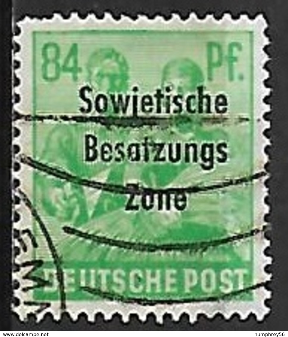 1948 - DEUTSCHLAND [Allied Occupation - Soviet Zone - General Issues] - Michel 197 [Mason & Peasant Woman] - Usados