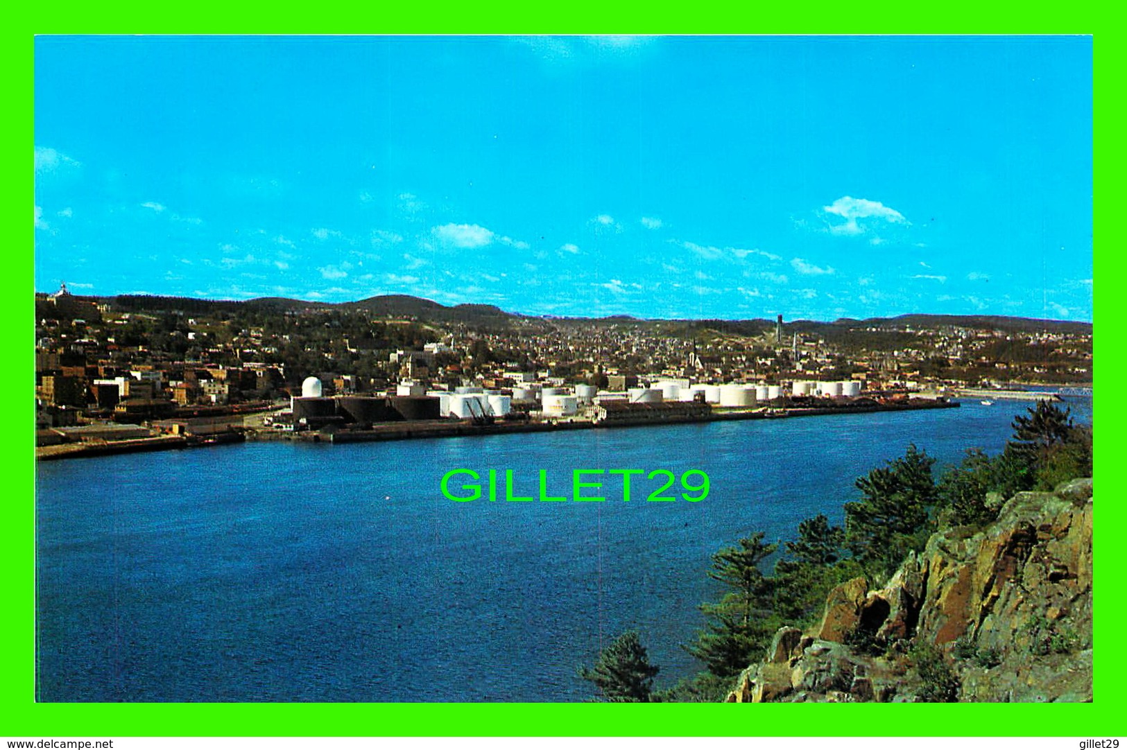 CHICOUTIMI, QUÉBEC - LA VILLE VUE DU CAP ST-FRANÇOIS À CHICOUTIMI-NORD - - Chicoutimi