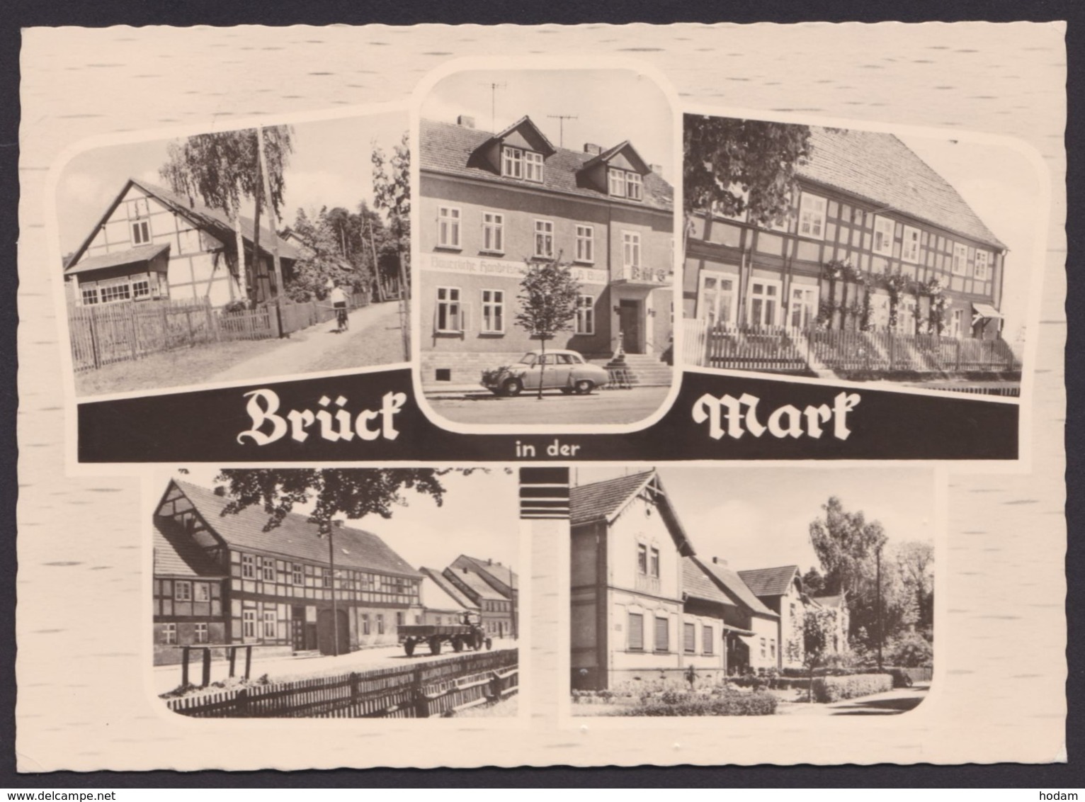 Brück/Mark, Mehrbildkarte, 1962 Gelaufen - Brück