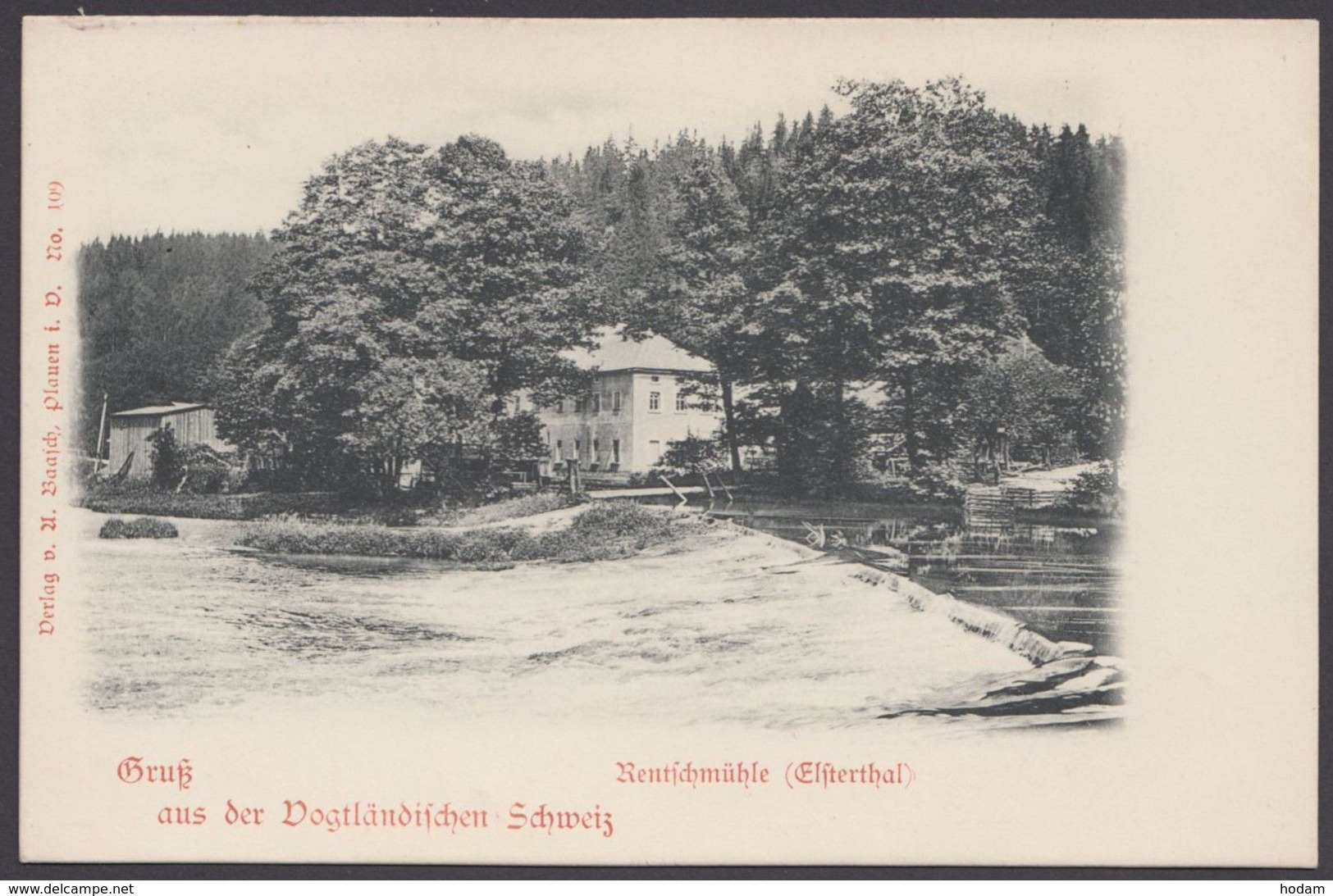 Rentschmühle, Vogtl.Schweiz, Gruß Aus..., Ca. 1900 - Sonstige & Ohne Zuordnung