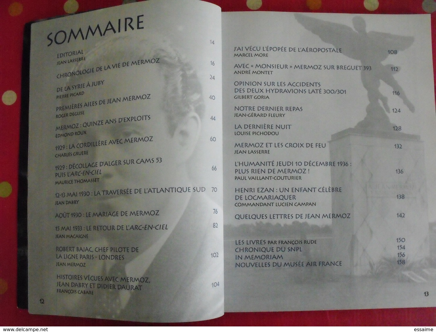 Icare, Revue De L'aviation Française N° 178 De 2001 édité Par Le SNPL. Mermoz Tome 3 - Vliegtuig