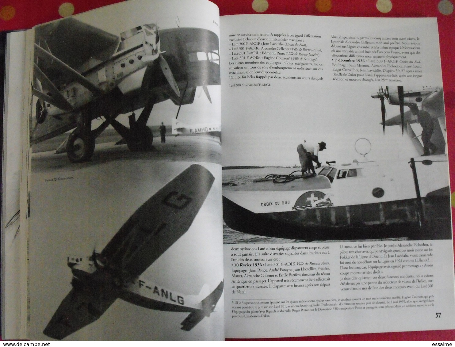 Icare, revue de l'aviation française n° 178 de 2001 édité par le SNPL. Mermoz tome 3