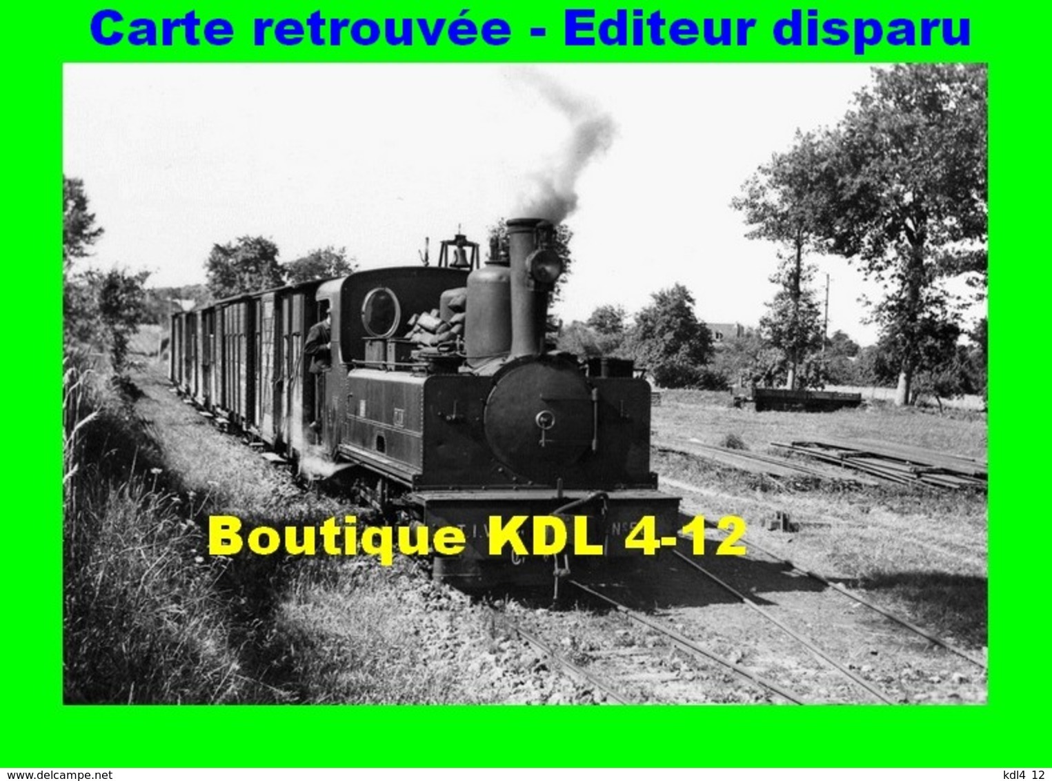 BVA 801-05 - Train MV - Loco - Corpet-Louvet 030 T N° 58 - MINIAC-MORVAN - Ille Et Vilaine - TIV - Trains