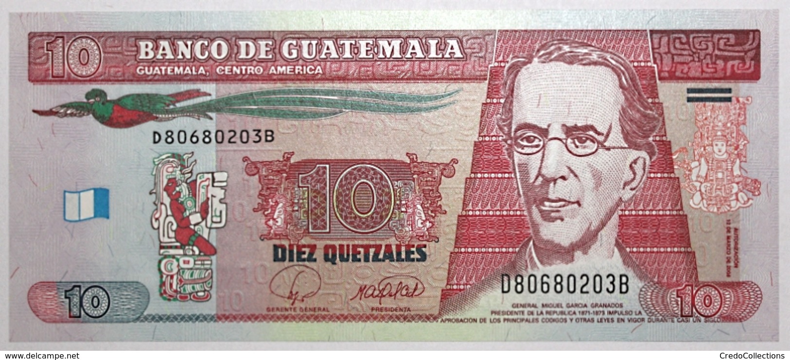 Guatemala - 10 Quetzales - 2008 - PICK 117 - NEUF - Guatemala