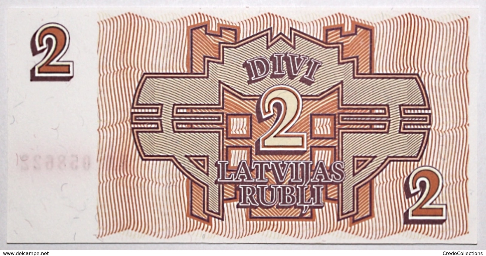 Lettonie - 2 Rublis - 1992 - PICK 36 - NEUF - Latvia