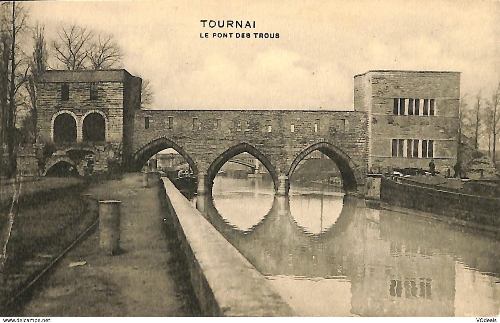 026 187 - CPA - Belgique - Tournai - Le Pont Des Trous - Tournai