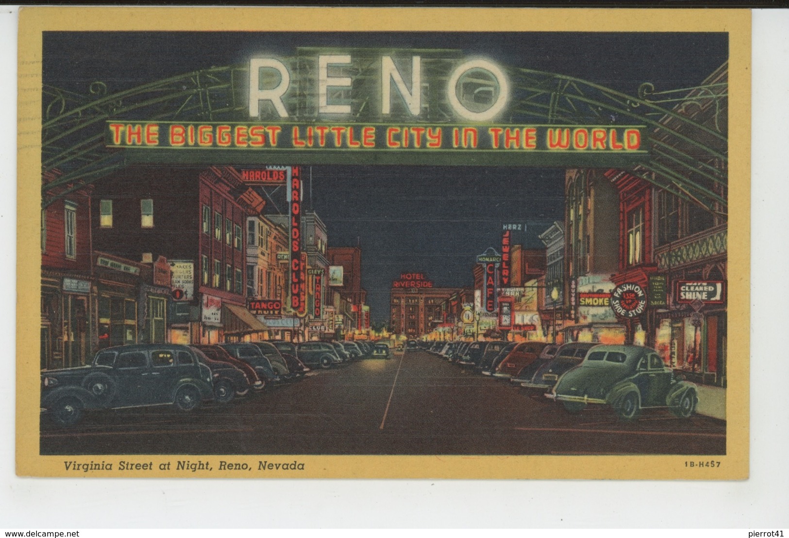 U.S.A. - NEVADA - RENO - Virginia Street At Night - Reno