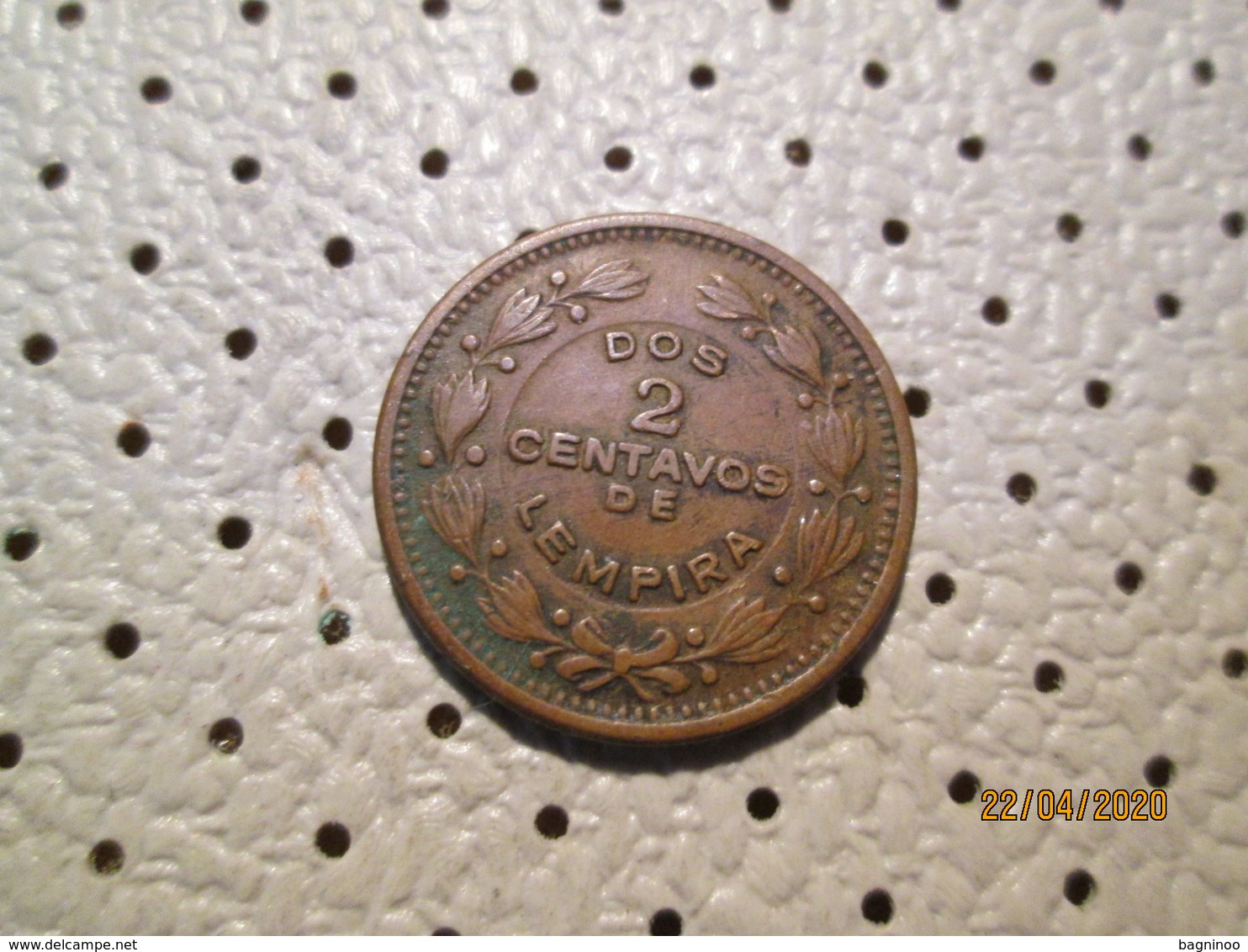 HONDURAS 2 Centavos 1956 # 2 - Honduras