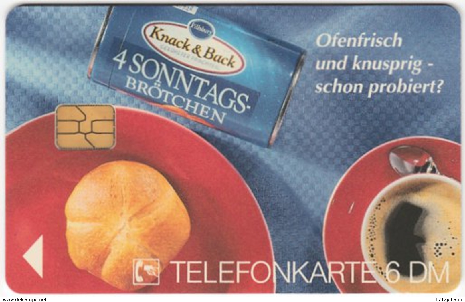 GERMANY O-Serie B-224 - 2895 12.94 - Food, Drink, Coffee - MINT - O-Series : Séries Client