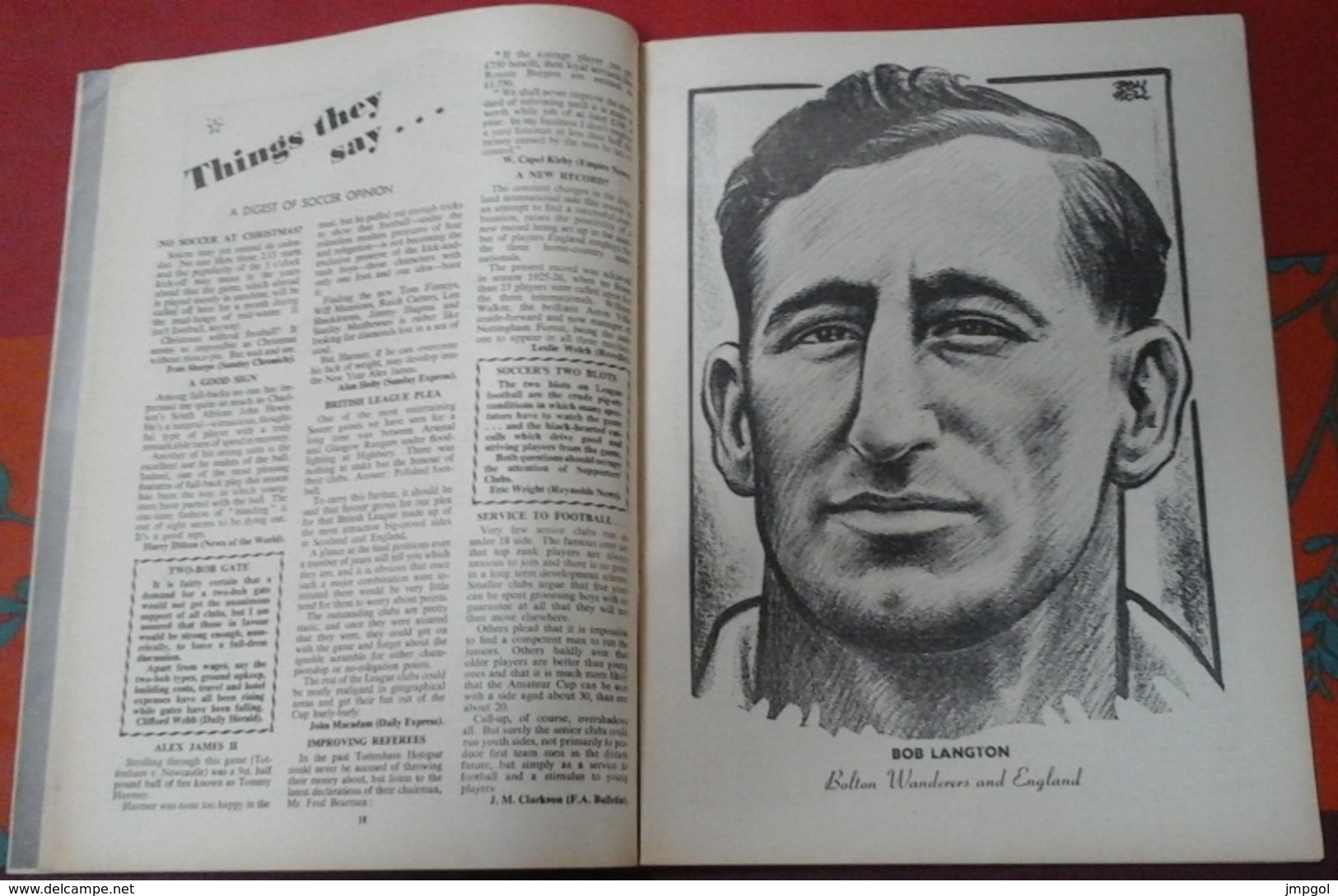 Charles BUCHAN'S Football Monthly  N°7 Mars 1952 Revue Anglaise Football Peter DOHERTY Doncaster Rovers ,Cardiff City... - 1950-Aujourd'hui