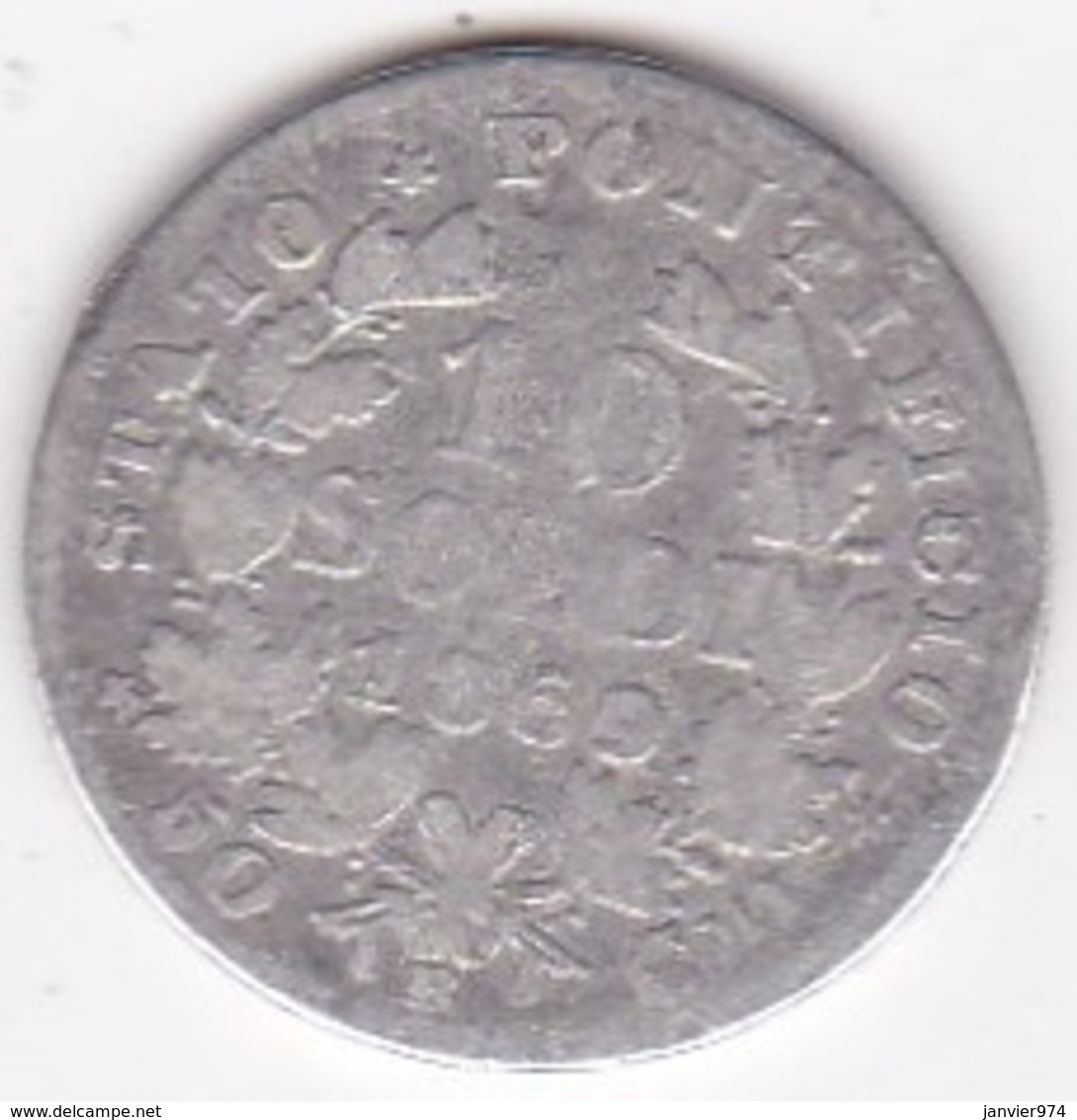 10 Soldi 1869 An. XXII, Zecca Di Roma. Pie IX / Pio IX , En Argent - Vatikan