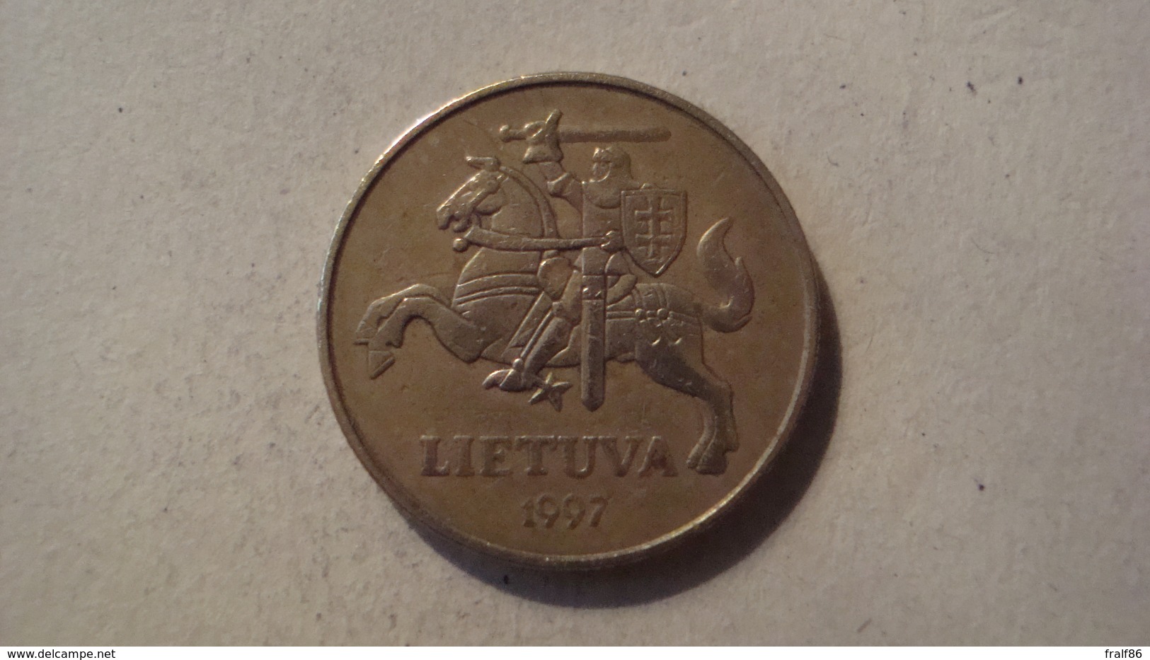 MONNAIE LITUANIE 50 CENTU 1997 - Lituania