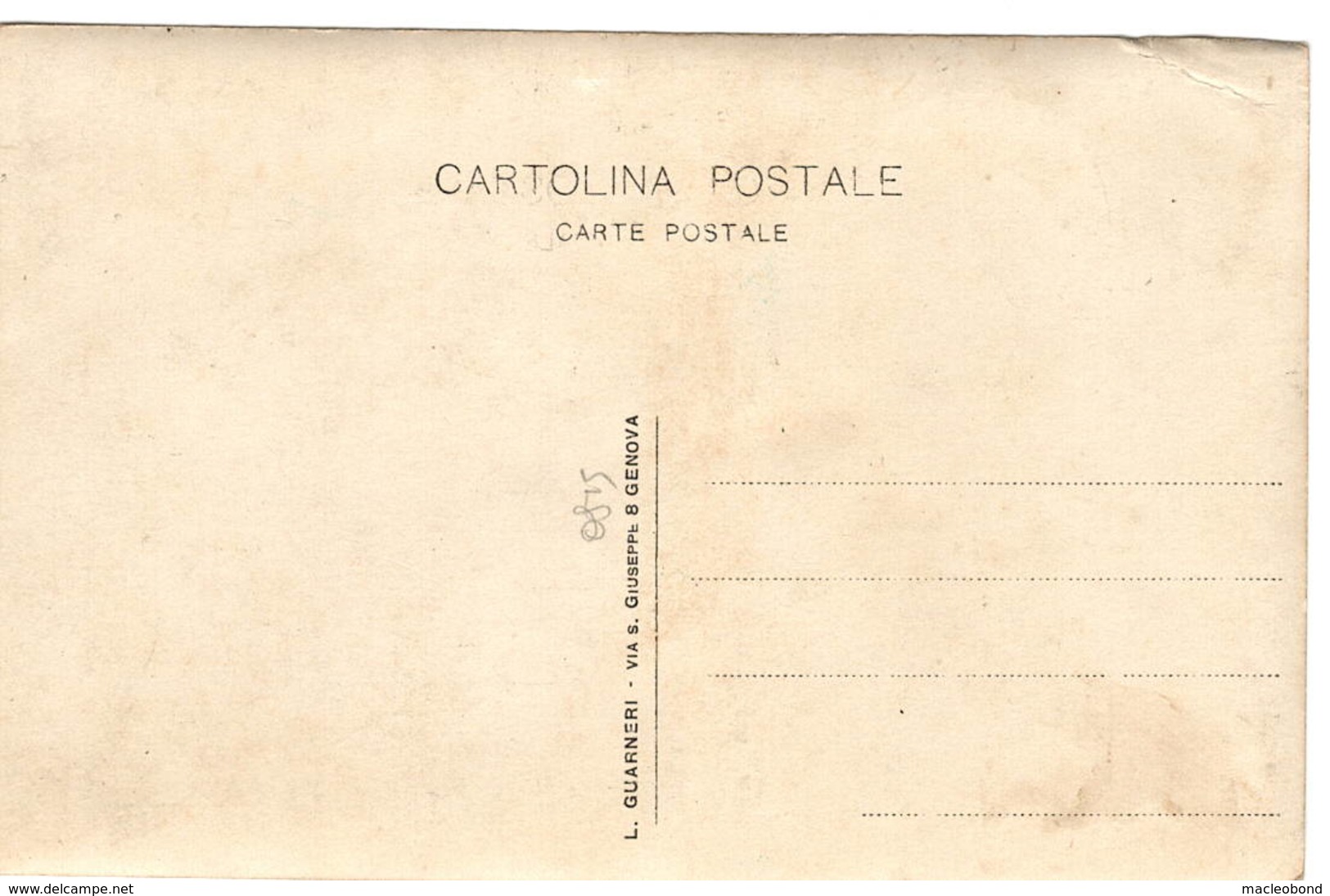 Busalla (Genova) - Gara Ciclistica Milano - Busalla Del 1913 - 1° Ottonello - Foto Guarnieri - Genova (Genoa)