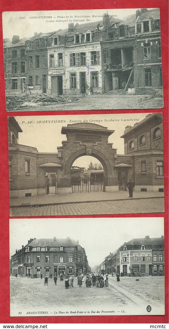 6 CPA -  Armentières    -( Nord) - Armentieres