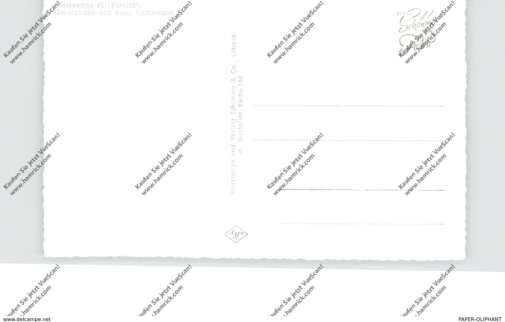 2436 KELLENHUSEN, Deichstrasse Und Altes Fischerhaus - Kellenhusen