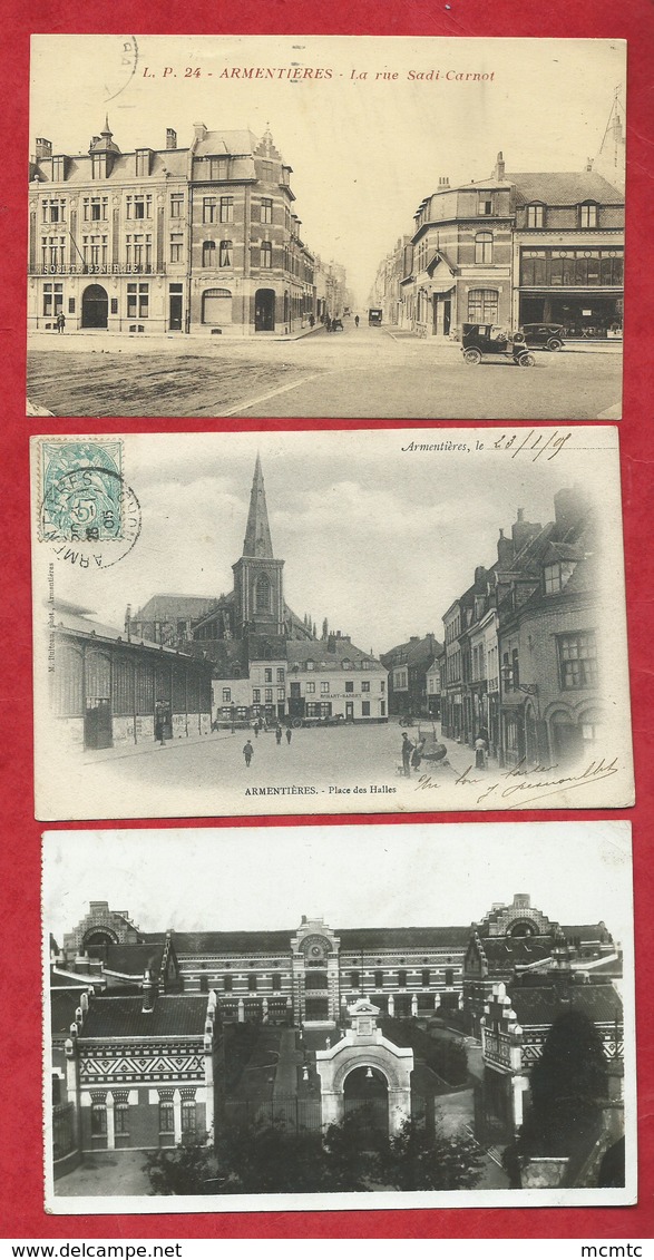 6 Cartes -  Armentières    -( Nord) - Armentieres