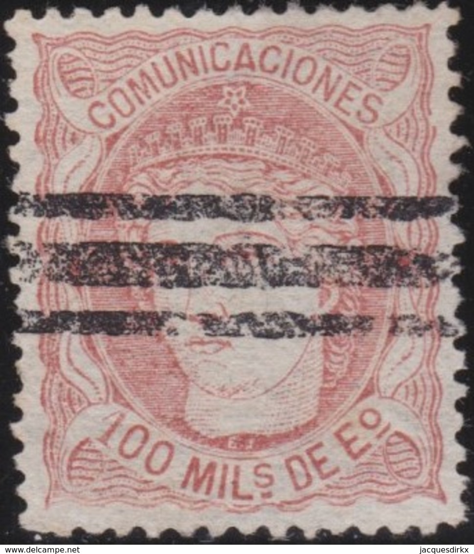 Espana      .    Yvert          .    108      .         O      .       Oblitéré  .  /   Cancelled - Used Stamps