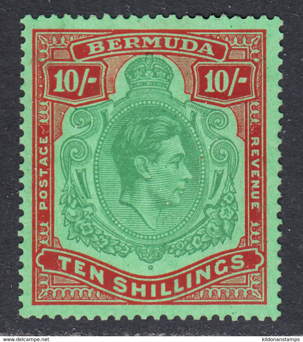 Bermuda 1938-53 Perf 14, Chalk Surface, Mint Mounted, Sc# ,SG 119, Mi - Bermuda