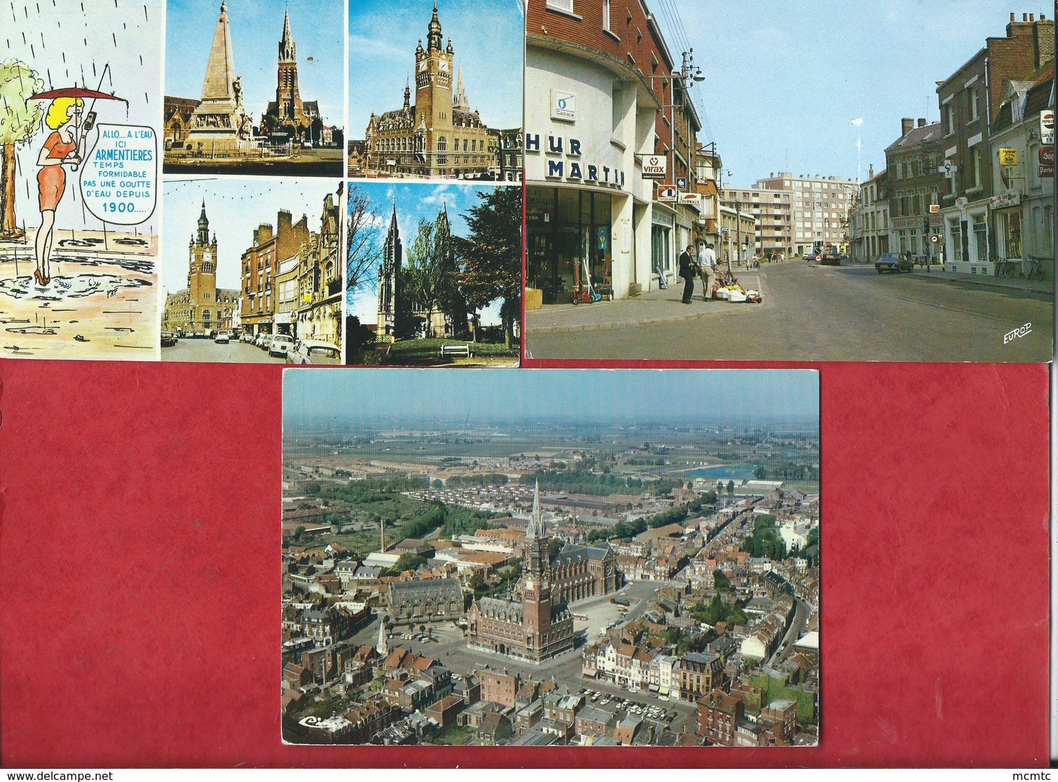 5 Cartes -  Armentières    -( Nord) - Armentieres