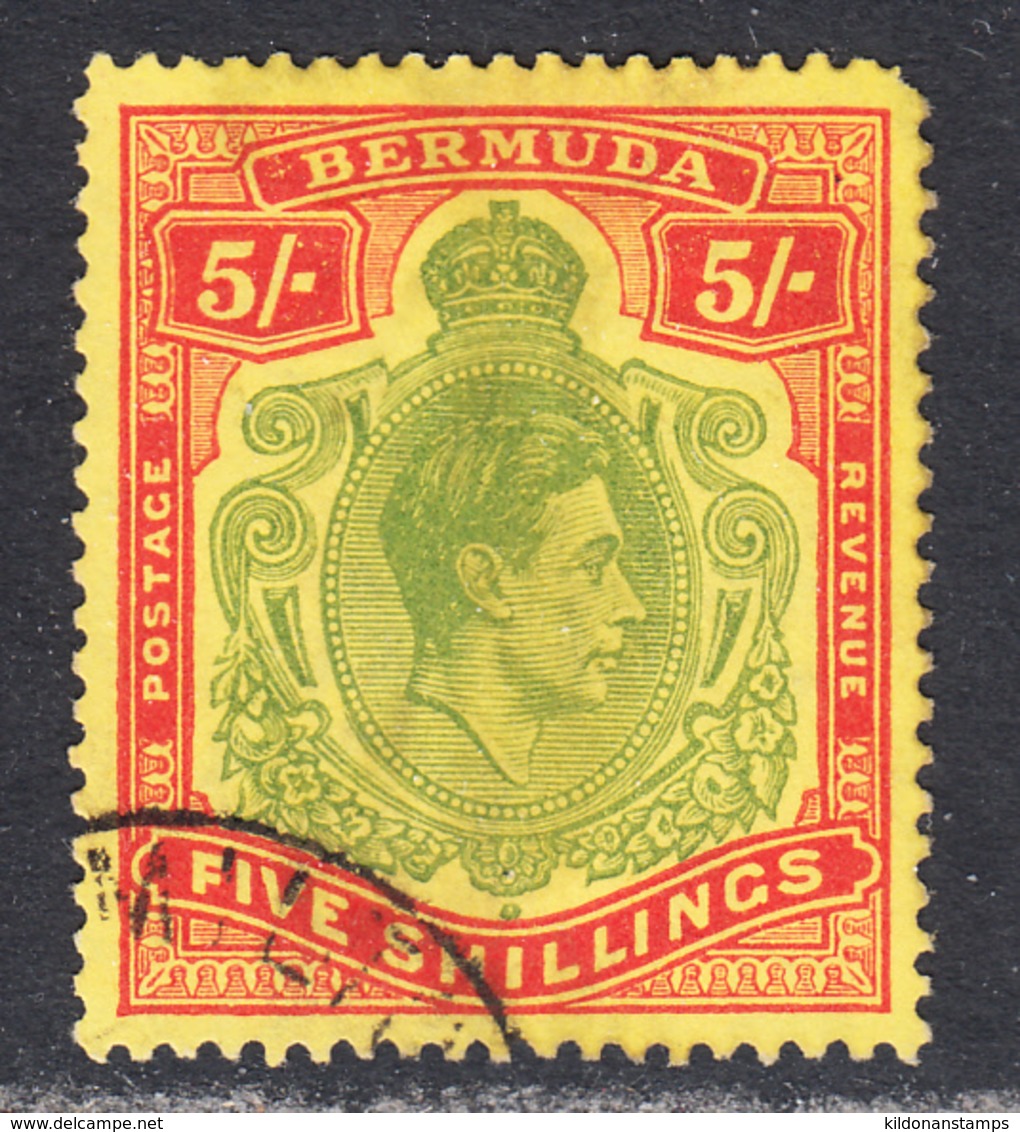 Bermuda 1938-53 Perf 13, Chalk Surface, Cancelled, Sc# ,SG 118g, Mi - Bermudas