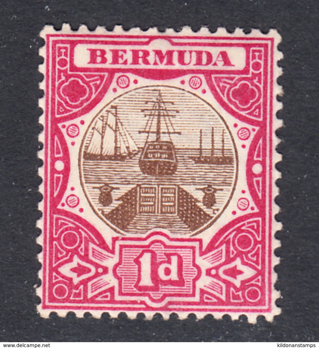 Bermuda 1902-1903 Wmk CA, Mint Mounted, Sc# ,SG 32, Mi - Bermudas