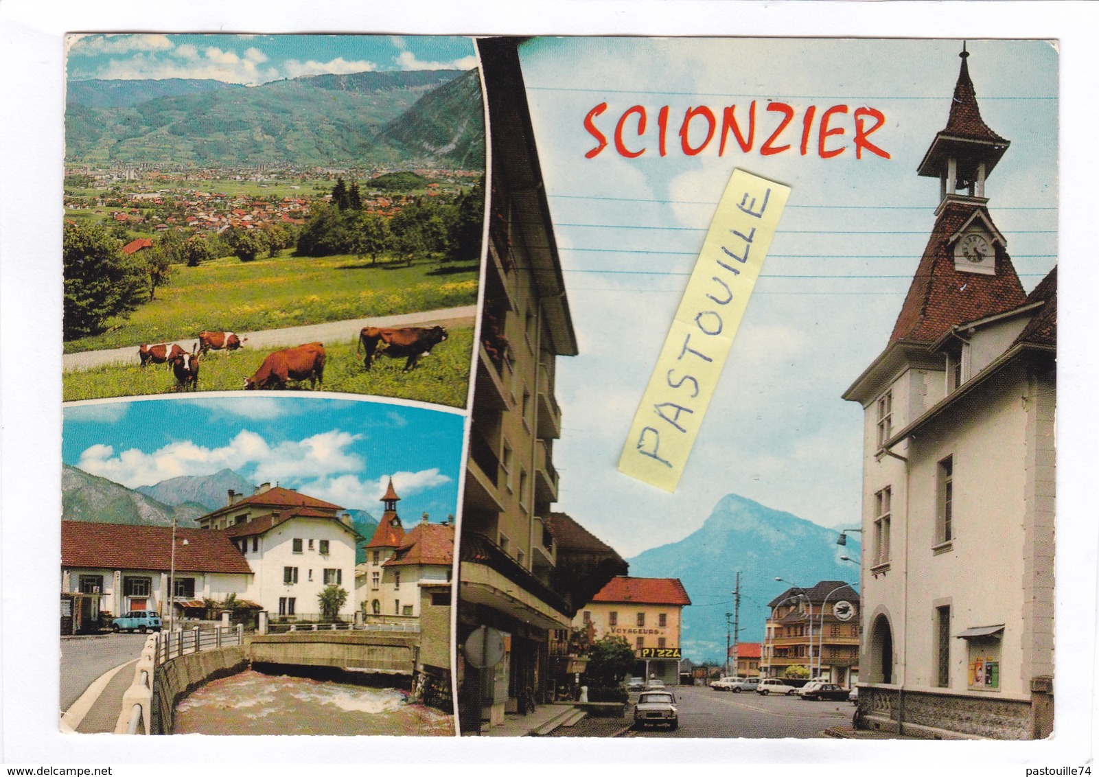 CPSM. 15 X 10,5 - E. 2254 - SCIONZIER (Haute-Savoie) Altitude 485 M. - Scionzier