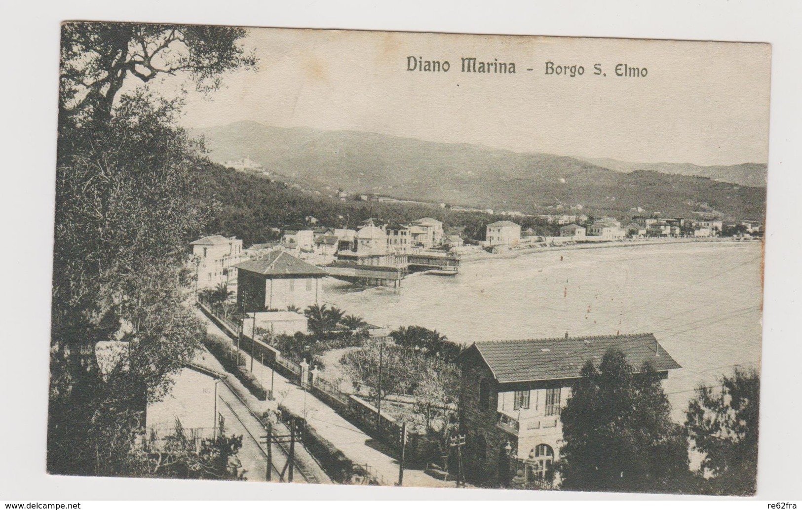 Diano Marina  (IM)  Borgo San Elmo  - F.p. - Anni '1905-'08 - Imperia