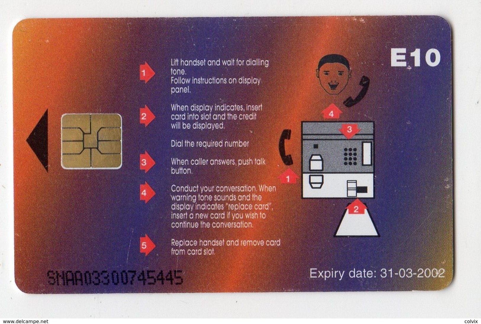 SWAZILAND Ref MV Cards SWA-12 E10 SWAGAA Date 03/2002 - Swasiland