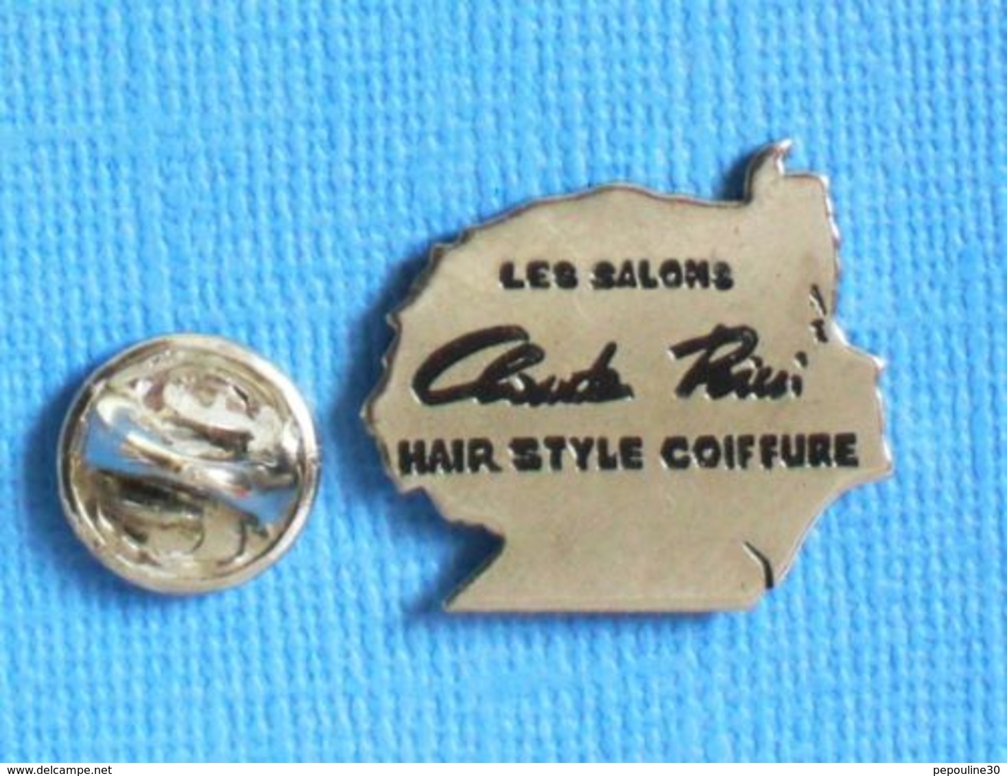 1 PIN'S //  ** LES SALONS / CLAUDE RICCI / HAIR STYLE COIFFURE / ALÈS / OCCITANIE ** - Parfums