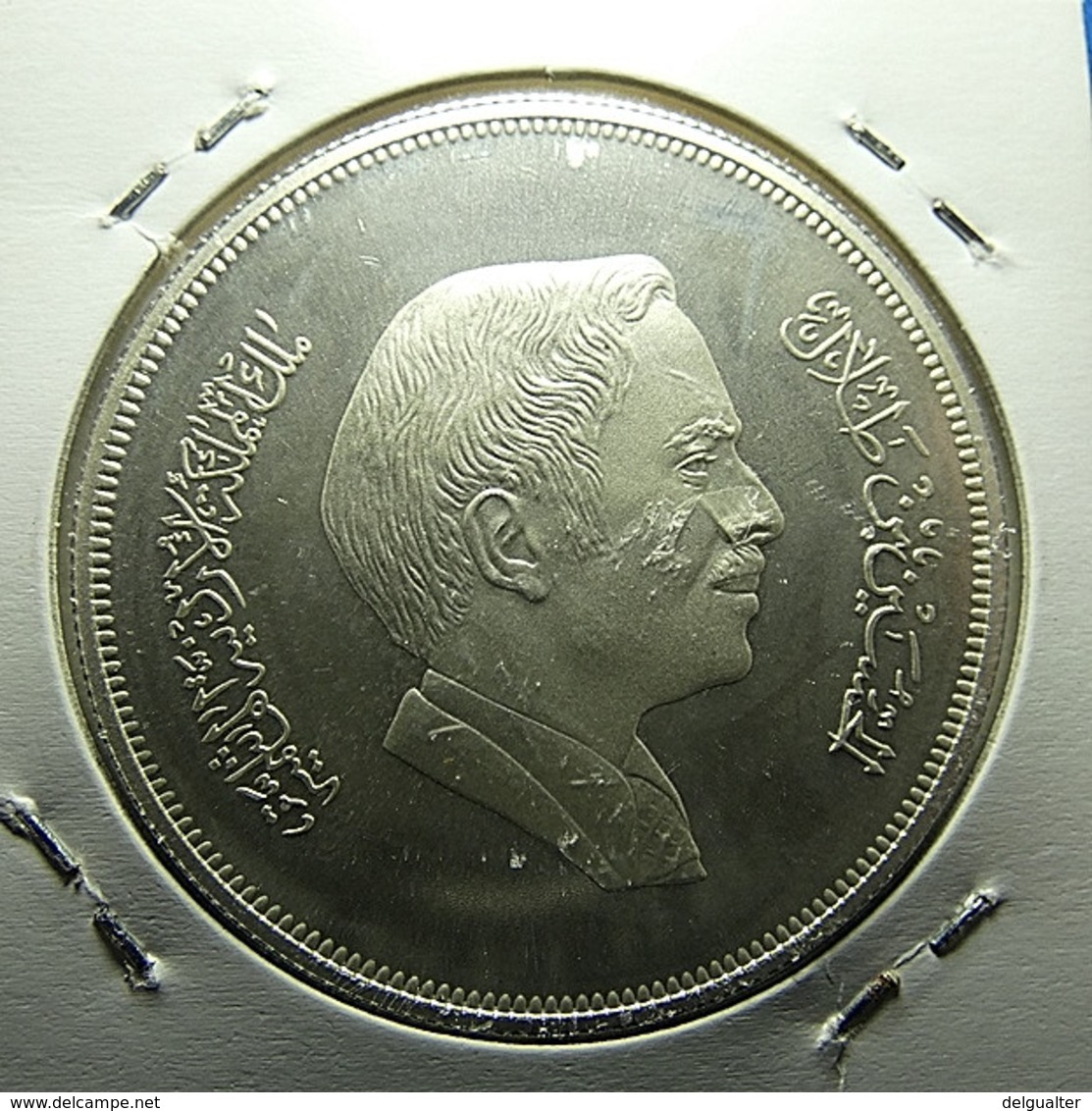 Jordan 2 1/2 Dinars 1977 Silver Proof - Jordania