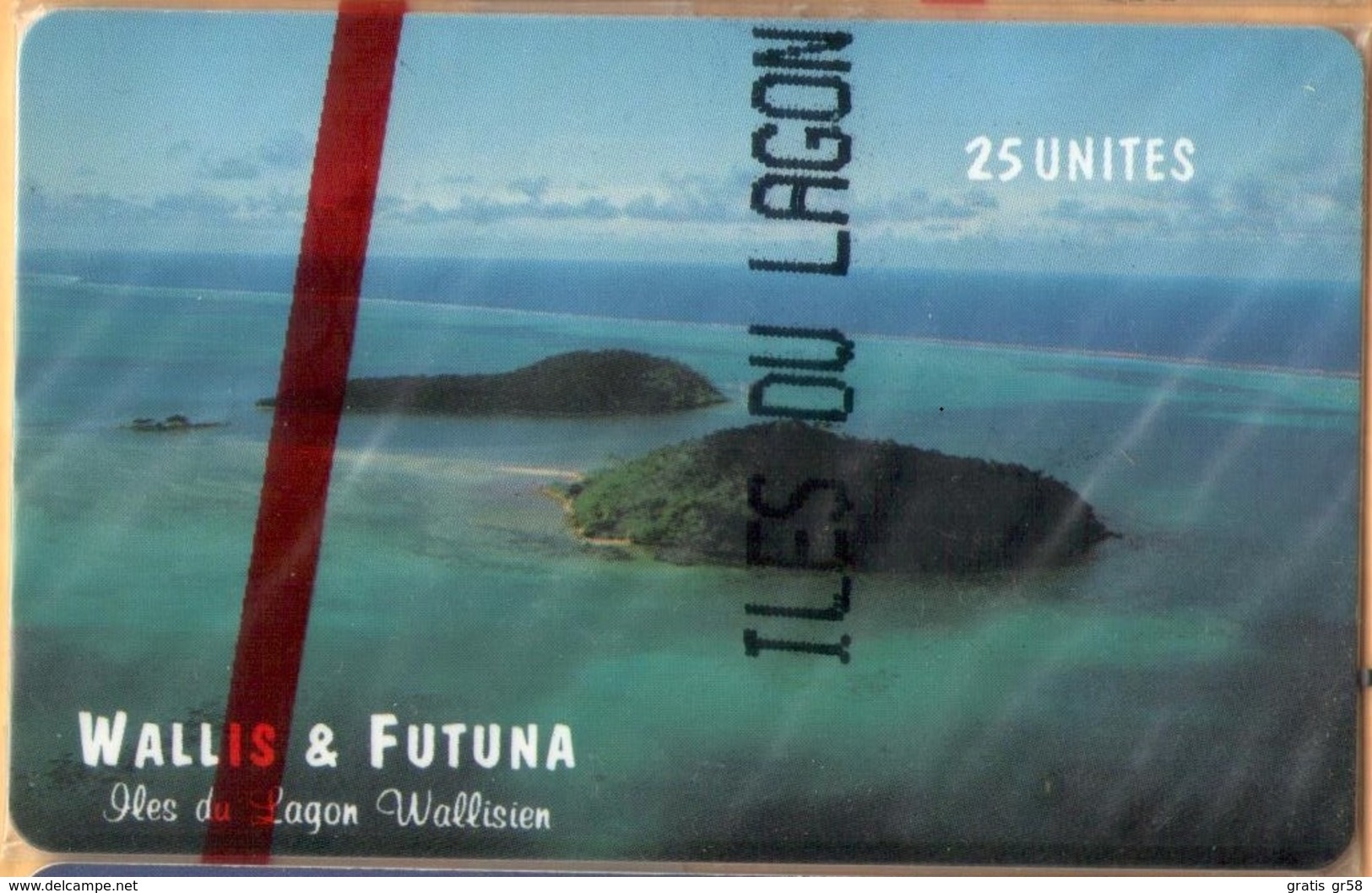 Wallis And Futuna - WF-SPT-0009, TIles Du Lagon, Islands, 25 U, 3000ex, 6/96, Mint NSB - Wallis And Futuna