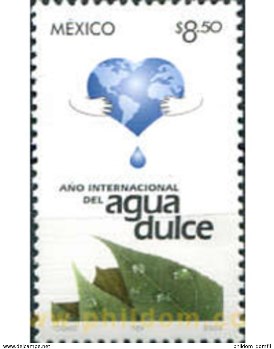 Ref. 343819 * MNH * - MEXICO. 2003. INTERNATIONAL SWEET WATER YEAR . AÑO INTERNACIONAL DEL AGUA DULCE - Environment & Climate Protection
