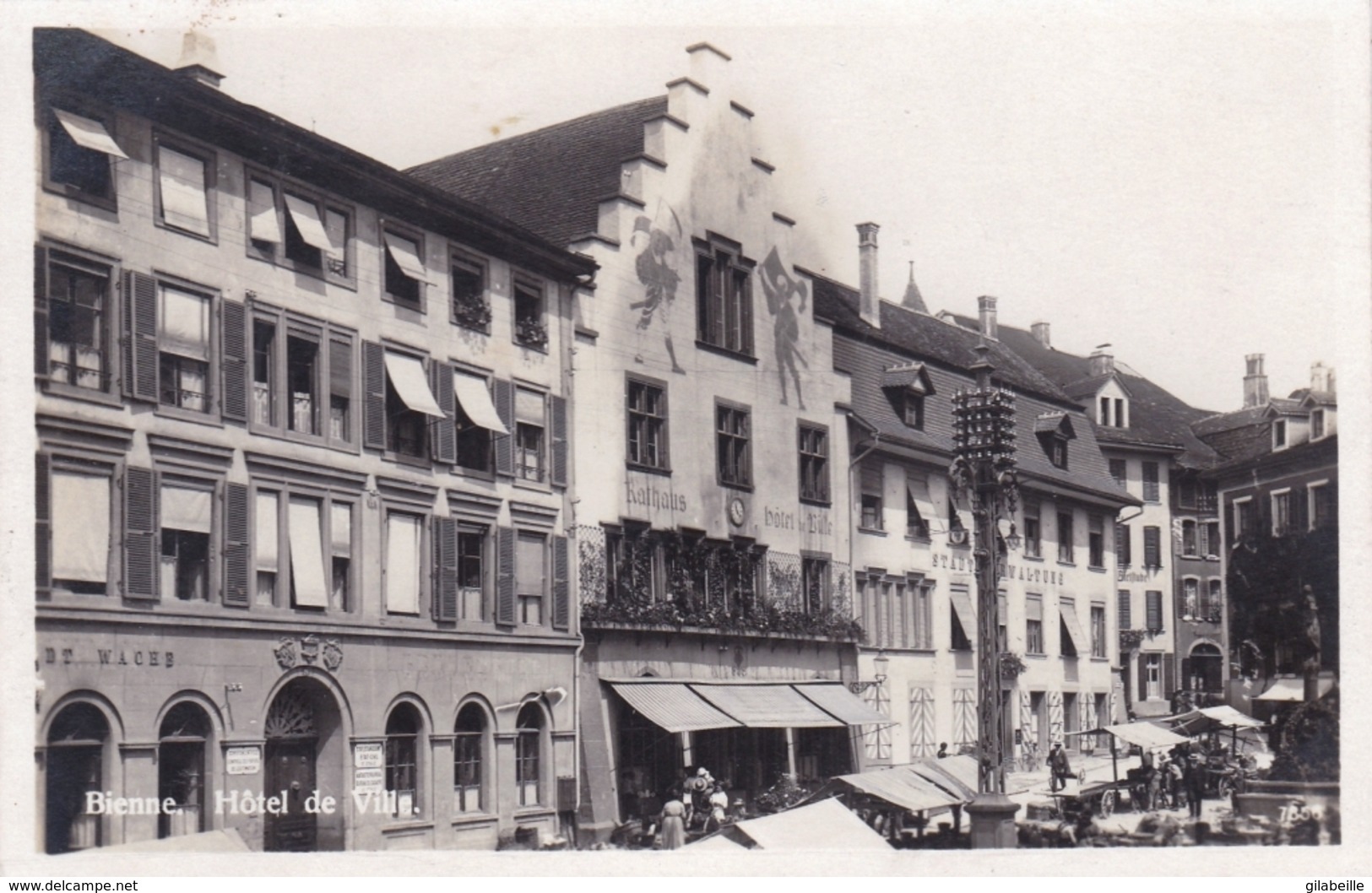 Suisse - BIENNE - BIEL - Hotel De Ville - Bienne