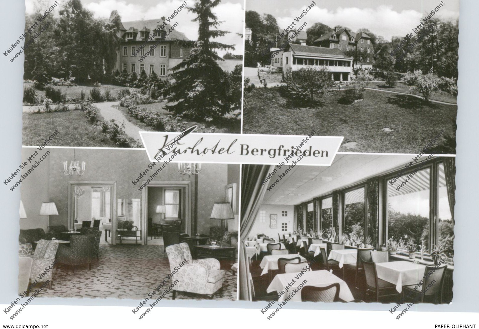 6238 KELKHEIM - EPPENHAIN, Kurhotel Bergfrieden - Kelkheim