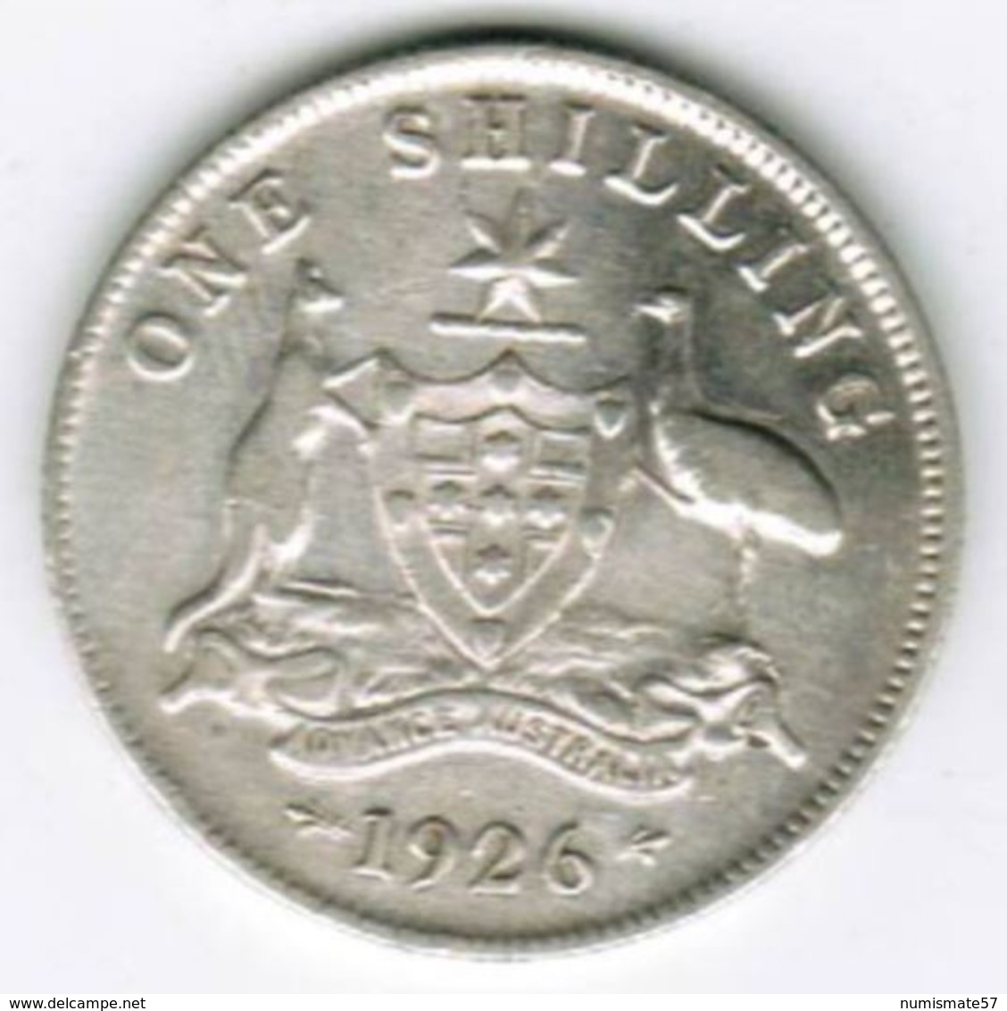 AUSTRALIE - ONE SHILLING 1926 - George V - KM 26 - Argent - Silver - Shilling