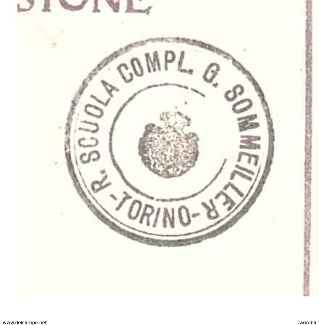 DIPLOMA DI LICENZA COMPLEMENTARE GERMANO SOMMEILER TORINO - Diplomi E Pagelle
