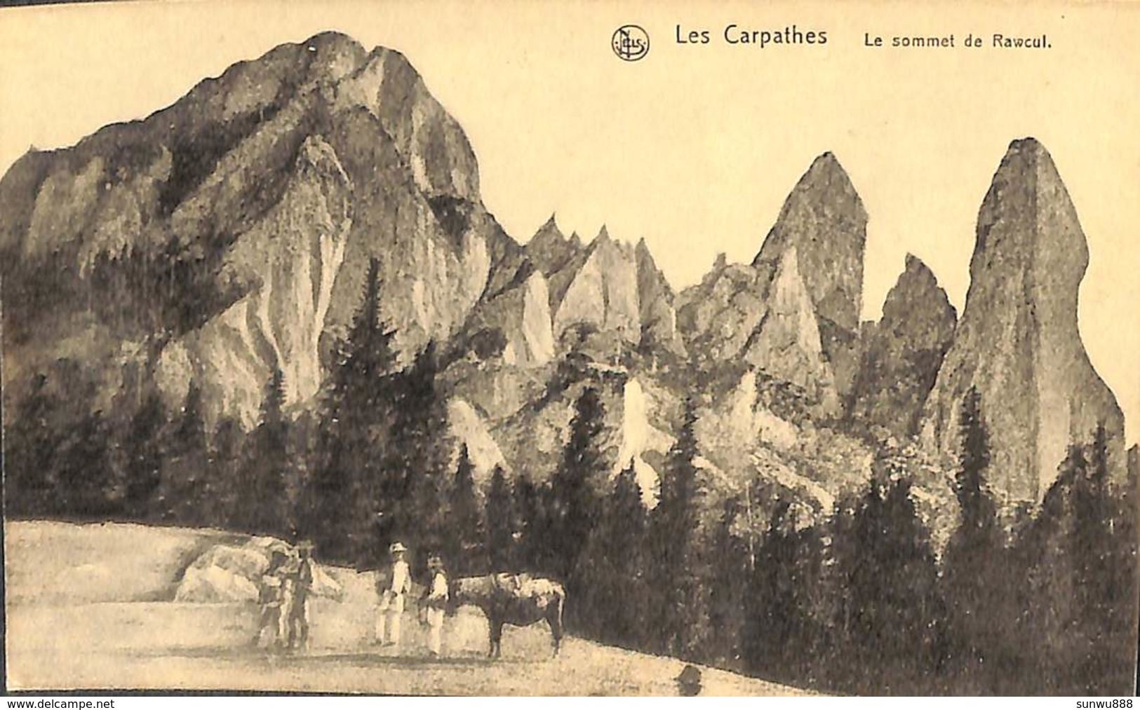 Les Carpathes - Le Sommet De Rawcul (animation) (fixed Price) - Slovakia